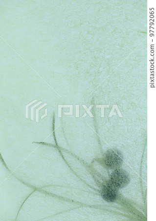 Background material of Japanese paper and Janohige (snake's beard) 97792065