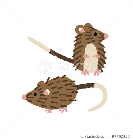 hand drawn illustration of a wolverine hand drawn illustration of a wolverine 97792333