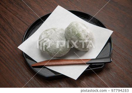 Kusamochi Japanese sweets Kusamochi Japanese sweets 97794283
