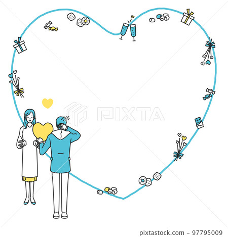 White day frame 97795009