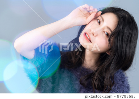 Female beauty beauty make-up skin care Female beauty beauty make-up skin care 97795683