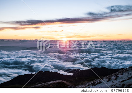 白山登山風光 97796138