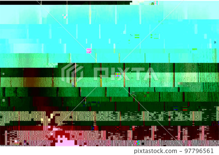Glitched Vector Background Glitched Vector Background 97796561