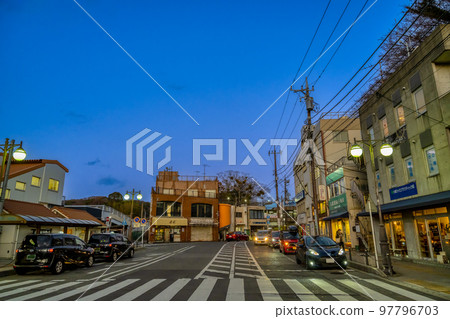 Scenery of Nakagun, Kanagawa Prefecture Oiso Station 97796703