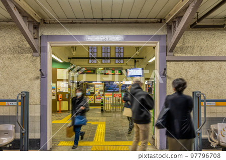 神奈川縣中群的風景 大磯站 97796708