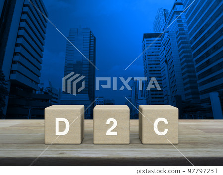 Direct to Consumer concept Direct to Consumer concept 97797231