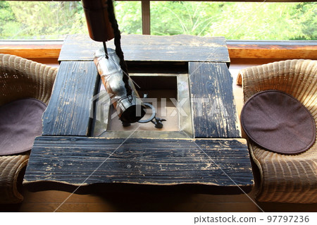 Yunishigawa Onsen Ageha AGEHA guest room window side hearth Yunishigawa Onsen Ageha AGEHA guest room window side hearth 97797236
