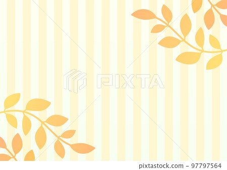 背景條紋和植物橙色 背景條紋和植物橙色 97797564