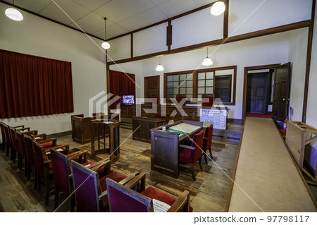 丹波筱山市歷史博物館 舊筱山法院審判室 兵庫縣丹波筱山市 丹波筱山市歷史博物館 舊筱山法院審判室 兵庫縣丹波筱山市 97798117