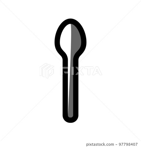 Illustration Vector graphic of Spoon Icon 97798407