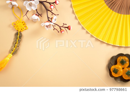 chinese new year chinese new year plum blossom red envelope decoration background Chines new year background new year 97798661