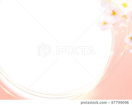 Glittering cherry frame Glittering cherry frame 97799096