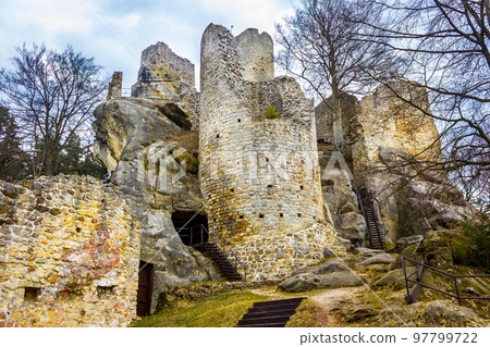 Frydstejn castle in Cesky Raj, zech Republic Frydstejn castle in Cesky Raj, zech Republic 97799722