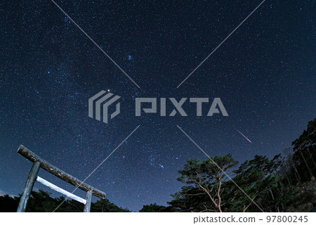 鳥居和流星 鳥居和流星 97800245
