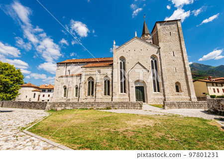 Medieval Cathedral and Baptistery of Venzone - Friuli-Venezia Giulia Italy 97801231