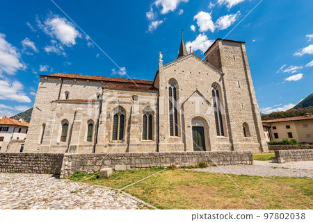 Medieval Cathedral of the Venzone Village - Friuli Venezia Giulia Italy 97802038
