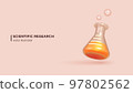 3D Vector Science concept. 97802562
