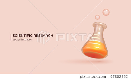 3D Vector Science concept. 3D Vector Science concept. 97802562