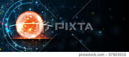 Technology data background, idea of global business solution Technology data background, idea of global business solution 97803010