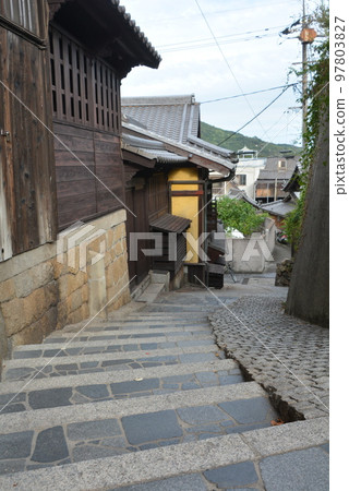 Townscape of Tomonoura in Fukuyama City, Hiroshima Prefecture 2 97803827