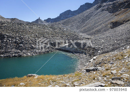Lake near Chriegalppass (Grengiols, Valais, Switzerland) Lake near Chriegalppass (Grengiols, Valais, Switzerland) 97803948