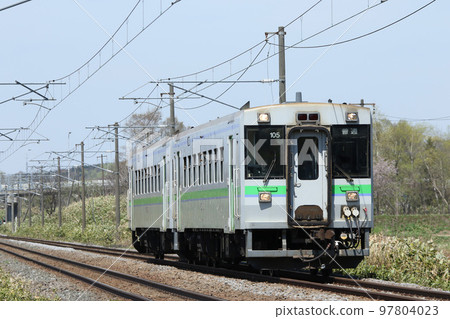 Hakodate Main Line local train Kiha 150 97804023