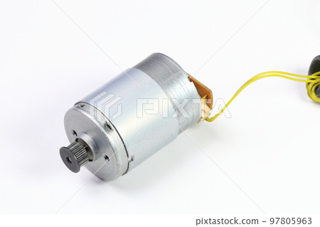 electric DC motors (AC servo motor, DC brush-less motor and stepping motor) which runs on direct electric current along with speed controlling device. 97805963