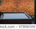 A superb view open-air bath while watching the autumn leaves 97806500
