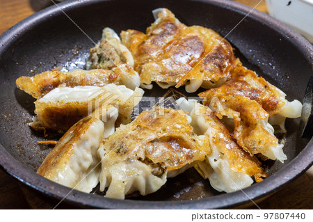 Very delicious Japanese frozen gyoza 97807440