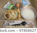 Chinese quarantine hotel breakfast 97808627