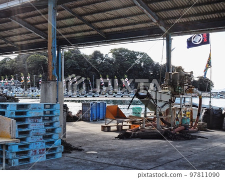 2022年元旦室津漁港風光大漁旗 97811090