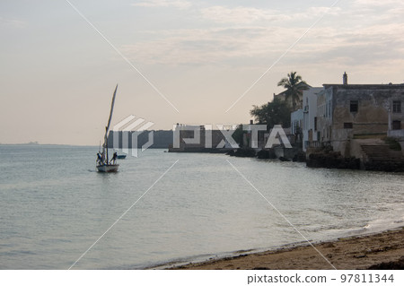 世界遺產莫桑比克島晨間海景 世界遺產莫桑比克島晨間海景 97811344