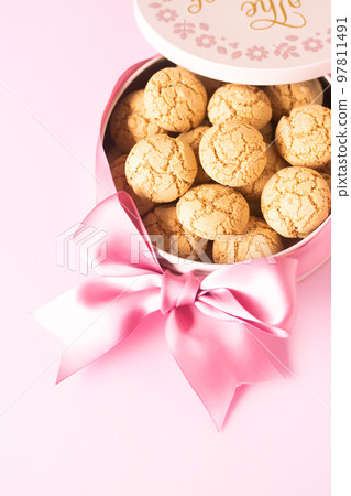 Almond flavored Italian traditional sweets "Amaretti" Almond flavored Italian traditional sweets "Amaretti" 97811491