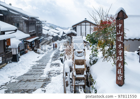 Magome-juku (winter) Magome-juku (winter) 97811550