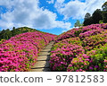 Uji's Mimurotoji Temple, Azalea corridor leading to the sky 97812583
