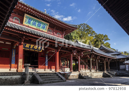 黃柏宗寺院崇福寺“大遊寶殿和摩祖門”[長崎縣長崎市] 97812938
