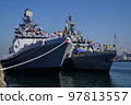 Indian Navy Cruiser Shivalik & Kamorta Indian Navy 97813557