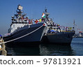 Indian Navy Cruiser Shivalik & Kamorta Indian Navy 97813921