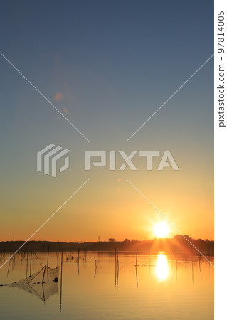 Imba-numa的日出景觀 Imba-numa的日出景觀 97814005