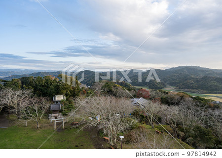 Tateyama Castle - Hakkenden Museum - View from the castle tower 97814942
