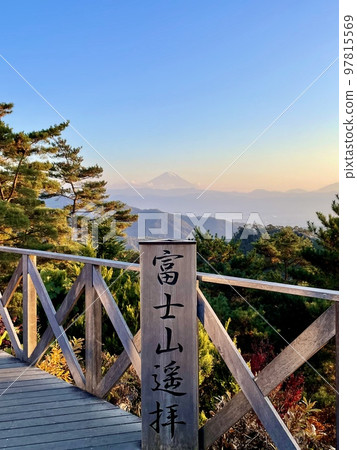 [山梨縣]從浮富士廣場看到的富士山～昇仙橋索道全景台站～ 97815569