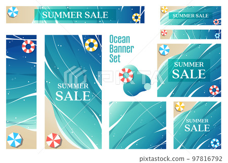 Banner set _ sea Banner set _ sea 97816792