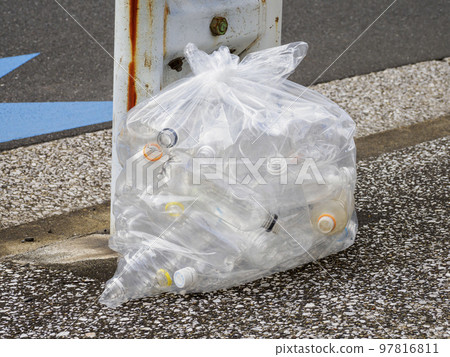 可回收垃圾圖像，PET 瓶 97816811