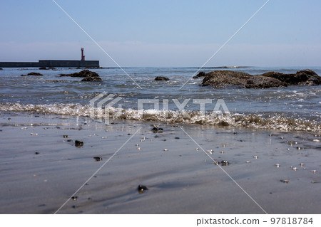 The beach near Aise Port The beach near Aise Port 97818784
