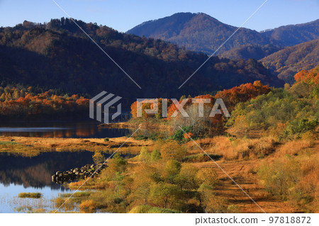 岩手縣奧州市,秋天的奧州湖 岩手縣奧州市,秋天的奧州湖 97818872