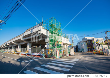 大阪府阪急線連續平交道口建設 97819267