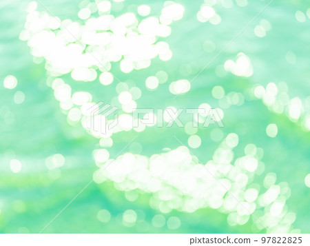 Background material polka dot reflection green system Background material polka dot reflection green system 97822825