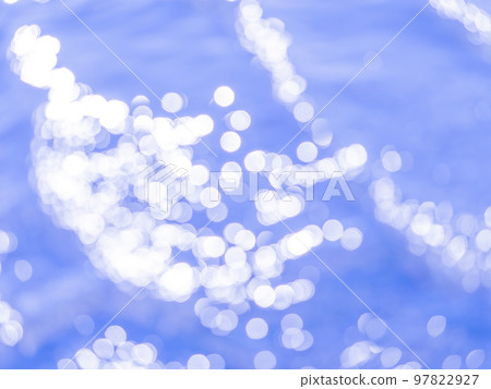 Background material polka dot reflection blue system Background material polka dot reflection blue system 97822927