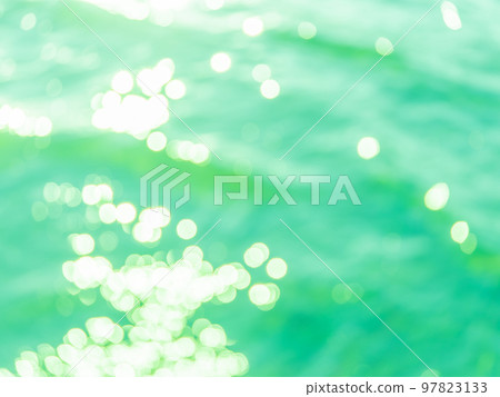 背景材料圓點反射綠系 97823133