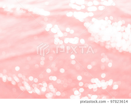 Background material: Reflection with polka dots Pink system Background material: Reflection with polka dots Pink system 97823614